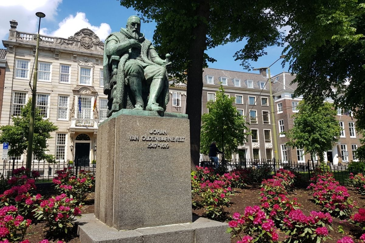 Standbeeld Johan van Oldenbarnevelt Den Haag